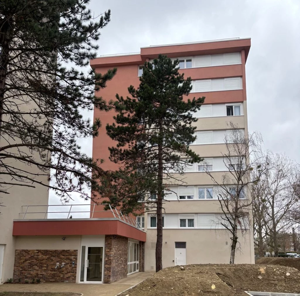 Façade de la résidence Créteil à Créteil